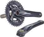 Шатуны с интегрированной осью Shimano FC-M617 Deore Шатуны с интегрированной осью Shimano FC-M617 Deore
