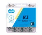 Цепь для BMX KMC K1 Wide (K710) 1/2"x1/8" Цепь для BMX KMC K1 Wide (K710) 1/2"x1/8"