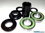 Каретка Salt Mid size bb kit for 19 mm spindle flat black Каретка Salt Mid size bb kit for 19 mm spindle flat black