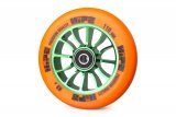 Колесо для трюкового самоката Hipe H01 110мм, green/orange