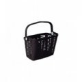 Корзина BELLELLI PLAZA NERO с креплением на руль, пластиковая Корзина BELLELLI PLAZA NERO с креплением на руль, пластиковая
