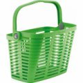Корзина BELLELLI PLAZA VERDE GIALLASTRO с креплением на руль, пластиковая Корзина BELLELLI PLAZA VERDE GIALLASTRO с креплением на руль, пластиковая