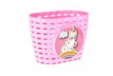 Кошик дитячий пластиковий на кермо ONRIDE Lio, рожевий