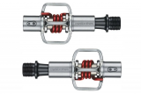 Педалі Crankbrothers EGGBEATER 1, silver/red Педалі Crankbrothers EGGBEATER 1, silver/red