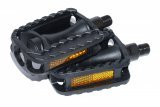 Педали MTB пласт, детские, 1/2" thread, отраж Педали MTB пласт, детские, 1/2" thread, отраж