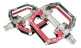 Педалі Scudgood SG-12S, BC-PD207 AL на пром. підшипниках, чорно-червоний Педалі Scudgood SG-12S, BC-PD207 AL на пром. підшипниках, чорно-червоний