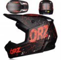 Шолом ORZ, чорно-червоний Шолом ORZ, чорно-червоний