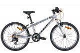 Велосипед 20" Leon GO, 7 speed, V-br, сірий