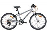 Велосипед 20" Leon GO, 7 speed, V-br, сірий Велосипед 20" Leon GO, 7 speed, V-br, сірий