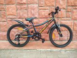 Велосипед 20" Spelli ACTIVE BOY, чорно-синьо-помаранчевий