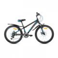 Велосипед 24" Avanti Rider Disk, черно-синий