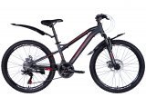Велосипед 24" Formula BLACKWOOD 1.0 DD FR, чорний