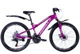 Велосипед 24" Formula BLACKWOOD 1.0 DD FR, фіолетовий