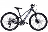 Велосипед 24" Leon JUNIOR DD CS, чорний Велосипед 24" Leon JUNIOR DD CS, чорний