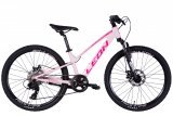 Велосипед 24" Leon JUNIOR DD CS, рожевий Велосипед 24" Leon JUNIOR DD CS, рожевий