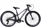 Велосипед 24" Leon JUNIOR Vbr CS, чорний Велосипед 24" Leon JUNIOR Vbr CS, чорний