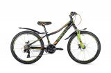 Велосипед 24" Spelli Cross Boy, чорно-помаранчево-зелений Велосипед 24" Spelli Cross Boy, чорно-помаранчево-зелений