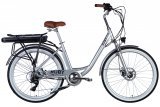 Велосипед 26" Dorozhnik eRUBY DD FR, 500 Вт, 36В, 17.5А, світло-сірий