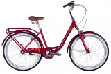 Велосипед 26" Dorozhnik RUBY PH, бордовий