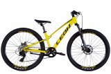 Велосипед 26" Leon SUPER JUNIOR DD CS, жовтий Велосипед 26" Leon SUPER JUNIOR DD CS, жовтий