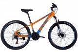 Велосипед 26" SPACE MERCURY DD FR, помаранчево-синій