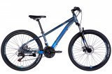 Велосипед 26" SPACE MERCURY DD FR, сіро-синій