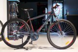 Велосипед 29" Avanti SMART 29ER, чорно-сіро-червоний