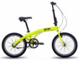 Велосипед складной 20" Pride MINI 3, салатовый Велосипед складной 20" Pride MINI 3, салатовый