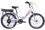 Велосипед з електроприводом 24" Formula eSMART FRW AM Vbr, 500 Вт, 36В, 12.5А, сріблястий