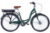 Велосипед з електроприводом 26" Dorozhnik eAQUAMARINE, 350 Вт, 36В, 12.5А, зелений