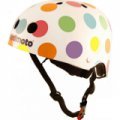 Шлем детский Kiddi Moto в цветной горошек