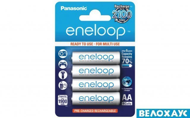 Акумулятор Panasonic Eneloop AA 1900 mAh 4BP NI-MH