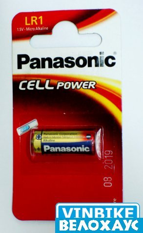 Батарейка Panasonic LR1 BLI 1