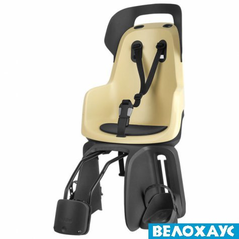 Дитяче велокрісло на раму Bobike Maxi GO Frame, Lemon sorbet