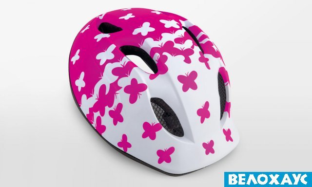 Дитячий шолом Met Buddy, pink butterflies