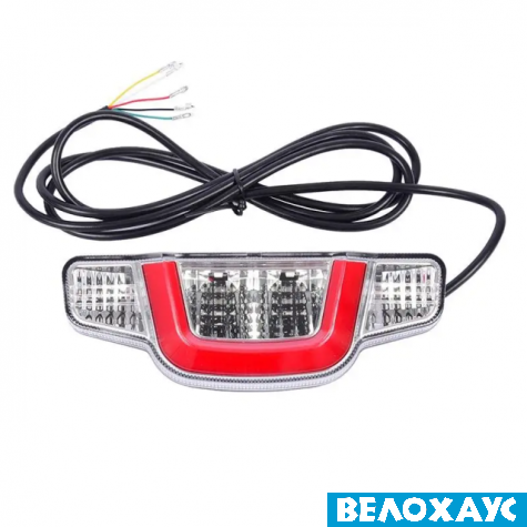 Фара задня для електровелосипеда WD400, 36-48V