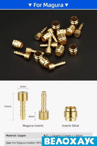 Фітінг гідролінії до гальм Magura TW, 1 шт