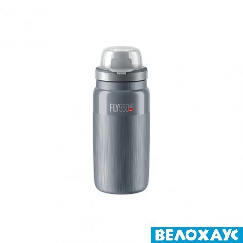Фляга ELITE FLY MTB TEX, сіра, 550 мл