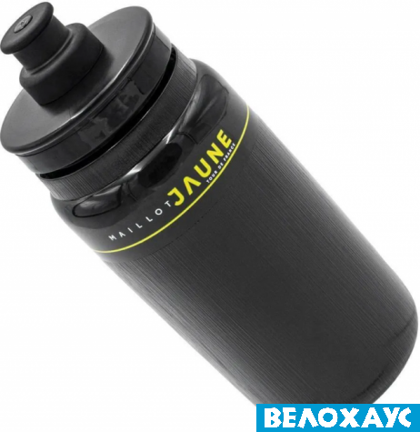 Фляга ELITE FLY TEX Maillot Jaune, чорна 550 мл