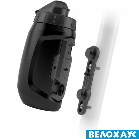 Фляга з конектором та базою FIDLOCK TWIST bottle 450мл, чорний