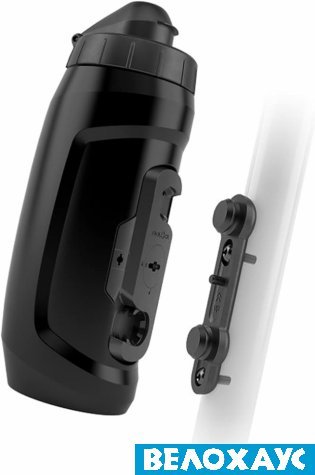 Фляга з конектором та базою FIDLOCK TWIST bottle 590мл, чорний
