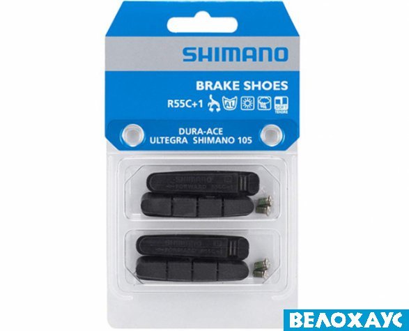Гальмівні гумки Shimano R55C+1 DURA-ACE/Ultegra, 2 пари