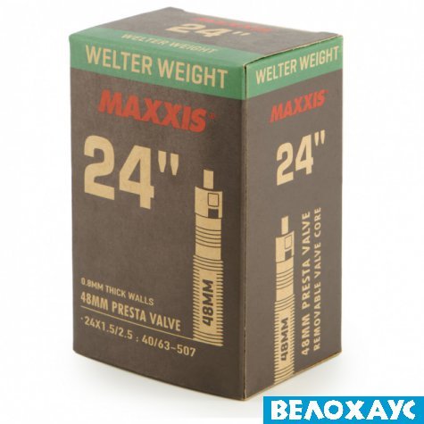 Камера 24x1.5-2.5 Maxxis Welter Weight, presta 48 mm
