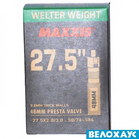 Камера 27.5x2.0-3.0 Maxxis Welter Weight, presta 48 mm