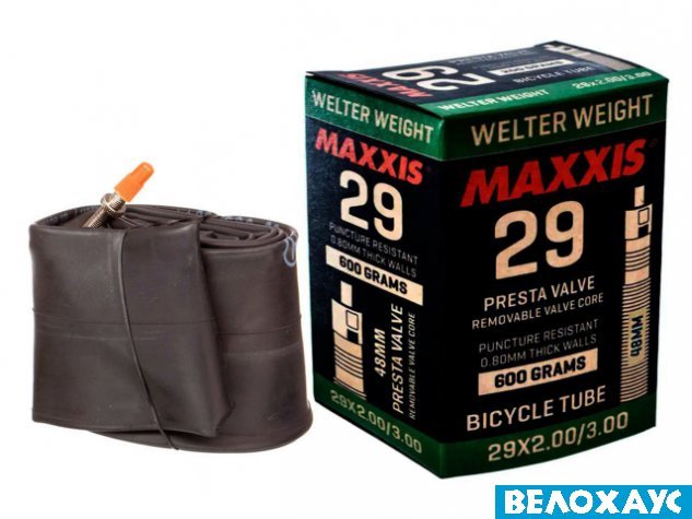 Камера 29x2.0-3.0 Maxxis Welter Weight, presta 48 mm