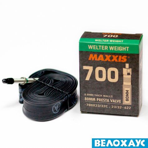 Камера 700x23-32C Maxxis Welter Weight, presta 80 mm