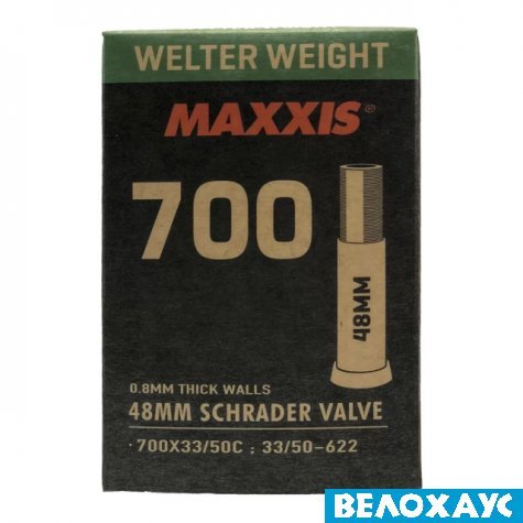 Камера 700x33-50C Maxxis Welter Weight, AV 48 mm