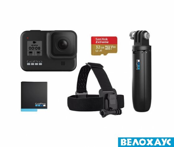 Камера GoPro HERO 8 Black з комплектом аксесуарів, Specialty Bundle (CHDRB-801)