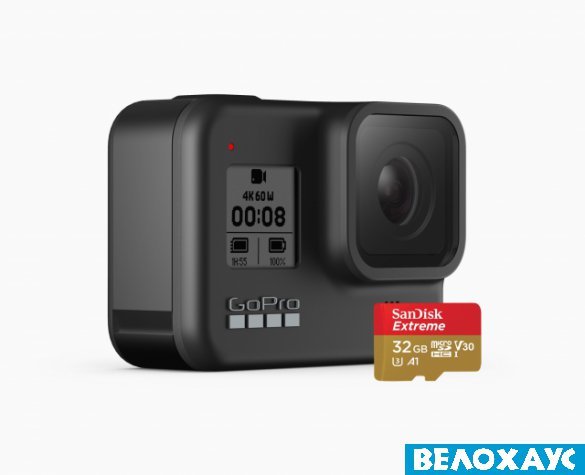 Камера GoPro HERO 8 Black з SD-картою, (CHDSB-801)