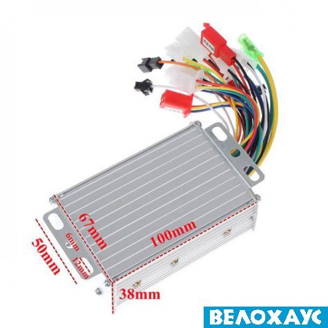 Контролер до електровелосипеду 36/48V, 18A, 350W